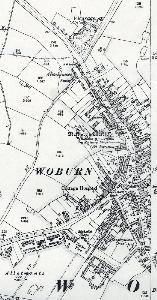The main part of the town in 1901